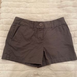 Ann Taylor Loft Grey Riviera Shorts